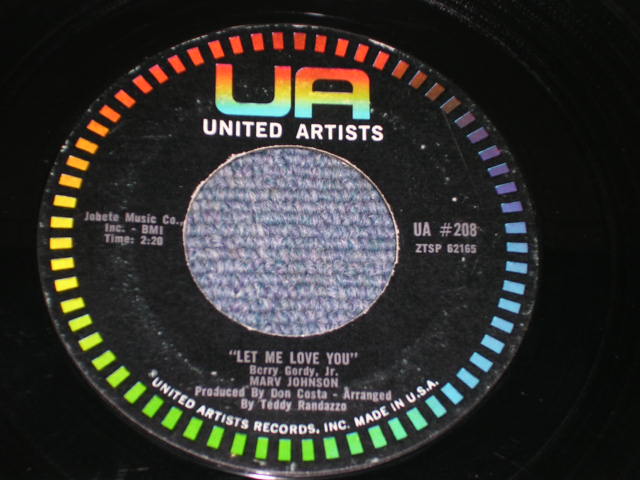 画像: MARV JOHNSON - I LOVE THE WAY YOU LOVE / 1959 US ORIGINAL 7"SINGLE 