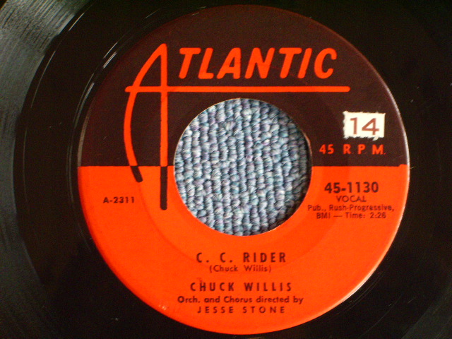 画像1: CHUCK WILLIS - C.C.RIDER / 1957 US ORIGINAL 7"SINGLE 