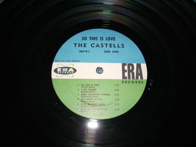 画像: THE CASTELLES - SO THIS IS LOVE / 1962 US ORIGINAL MONO LP  