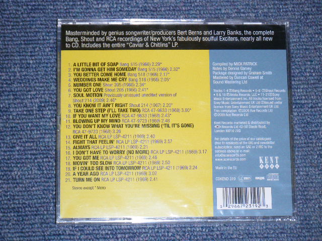 画像: THE EXCITERS - SOUL MOTION : THE COMPLETE BANG, SHOUT & RCA RECORDS 1966-9 / 2009 UK ORIGINALBrand New Sealed CD  