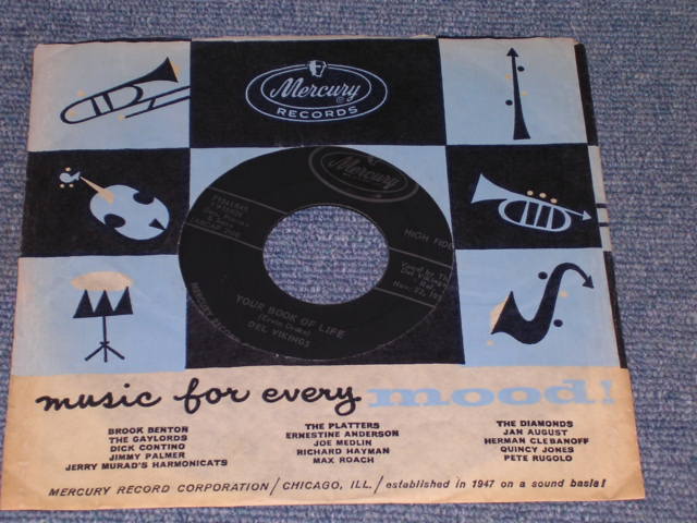 画像1: DEL VIKINGS - SNOW BOUND / 1957 US ORIGINAL 7" Single 