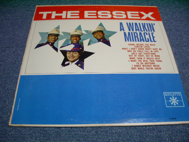 画像1: THE ESSEX - A WALKIN' MIRACLE (Ex+/Ex++) / 1963 US AMERICA ORIGINAL MONO Used LP  