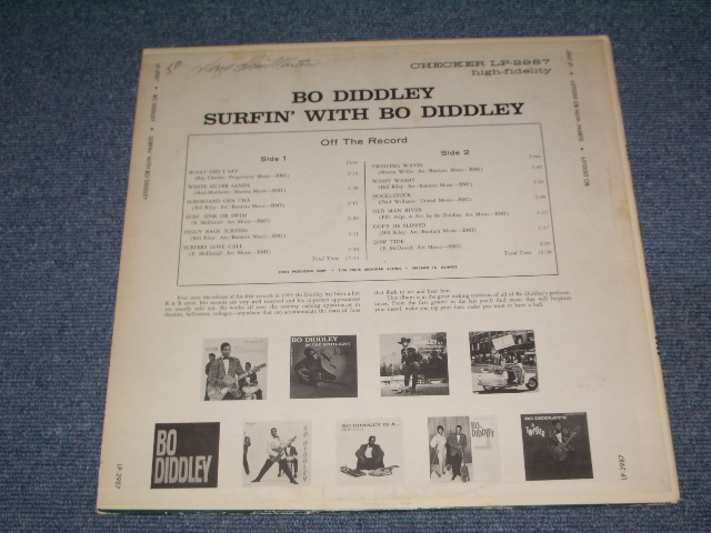 画像: BO DIDDLEY - SURFIN' WITH / 1964 US ORIGINAL MONO LP  