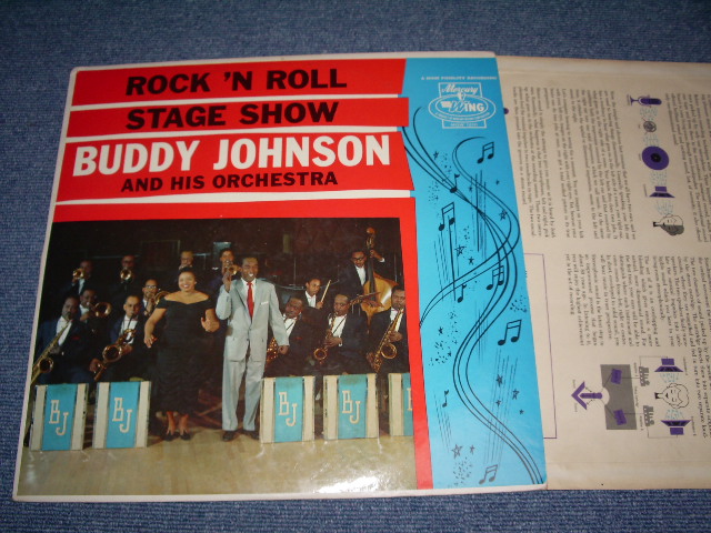 画像1: BUDDY JOHNSON AND HIS ORCHESTRA - ROCK 'N ROLL STAGE SHOW / 1959 US ORIGINALMONO LP 