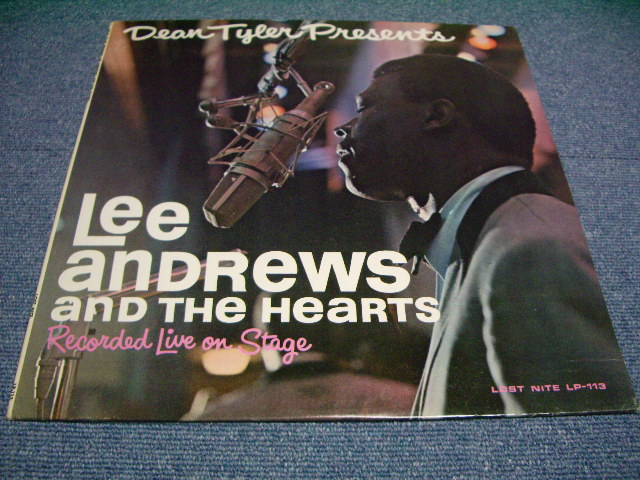 画像1: LEE ANDREWS & THE HEARTS -DEAN TYLERPRESENTS RECORDED LIVE ON STAGE / 1965 MONO US ORIGINAL LP  
