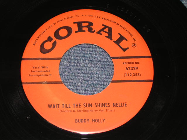 画像: BUDDY HOLLY - REMINISCING / 1962 US ORIGINAL 7" Single  